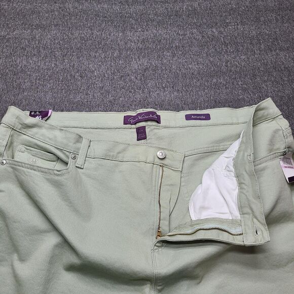 Gloria Vanderbilt Jeans Womens 22W Amanda Soft Touch Stretch Pants Desert Sage - Picture 4 of 11